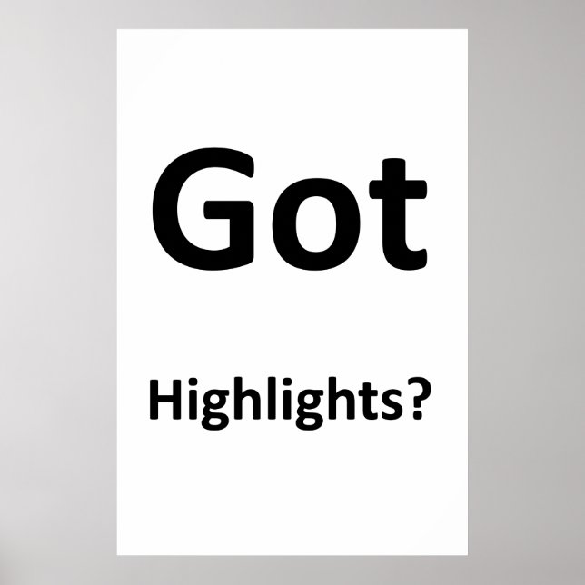 Salon Barbershop Posters Got Highlights? (Framsidan)