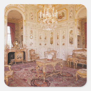 Salon Chinois, 1740 Fyrkantigt Klistermärke