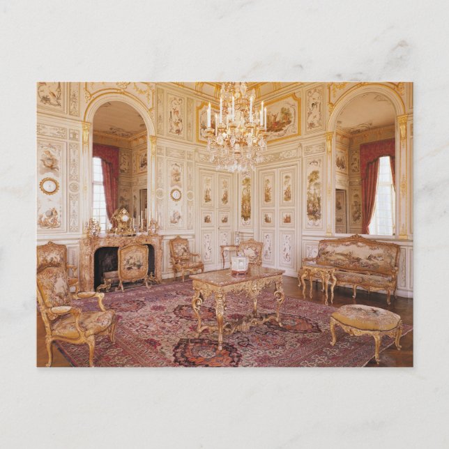 Salon Chinois, 1740 Vykort (Framsida)