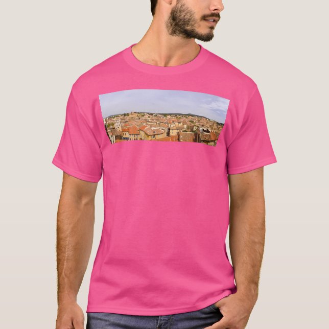 Salon-De-Provence Panorama T Shirt (Framsida)