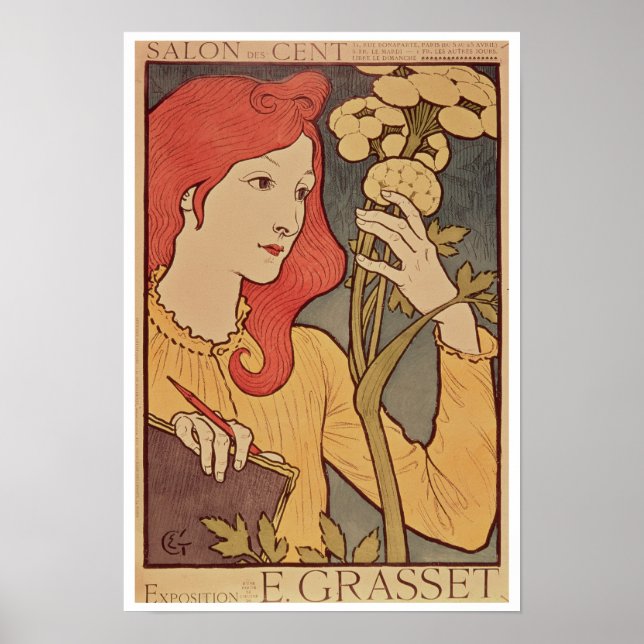 Salon des Cent, 1894 Poster (Framsidan)