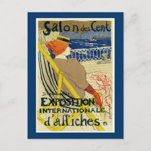Salon des Cent ~ Exposition Internationale Vykort