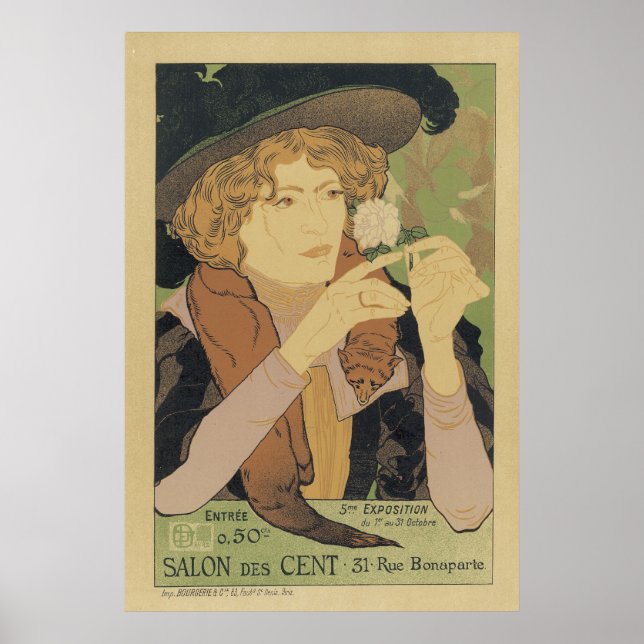 Salon des Cent Poster (Framsidan)