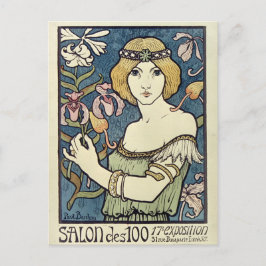 Salon Des Cent Vykort