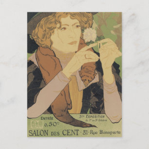 Salon des Cent Vykort
