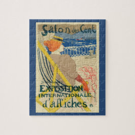 Salon des Cents av Toulouse Lautrec, Art nouveau Pussel