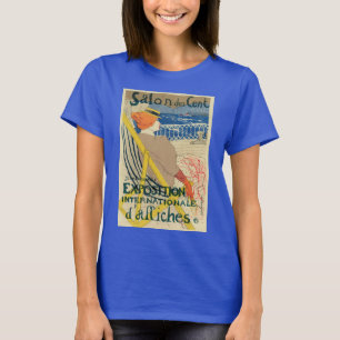 Salon des Cents av Toulouse Lautrec, Art nouveau T Shirt