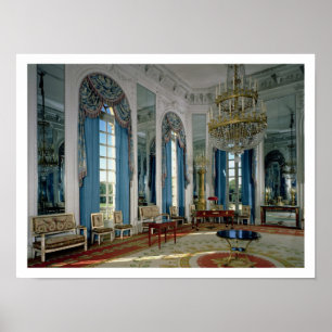 Salon des Glaces i Spegel Poster