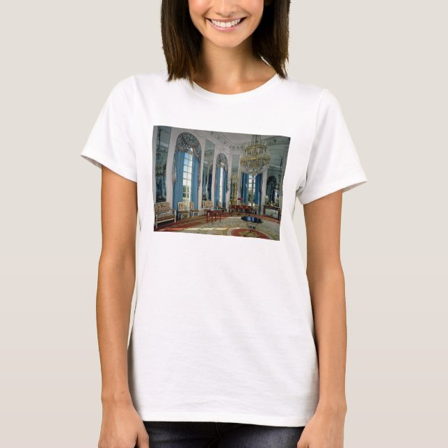 Salon des Glaces i Spegel Tee Shirt (Framsida)