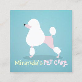 Salon för grooming av badsalon pudel Hund Djuromso Tidsbeställning Kort