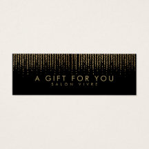 Salon Gift Card - minimalistisk modern