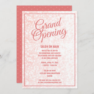 Salon Grand Open  Open House Beauty Spa Inbjudningar