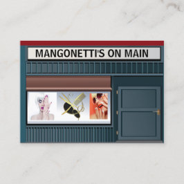 Salon Hair och Nagel Affärskort Visitkort
