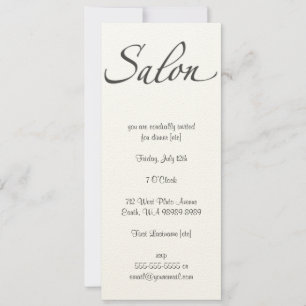 Salon Inbjudningar