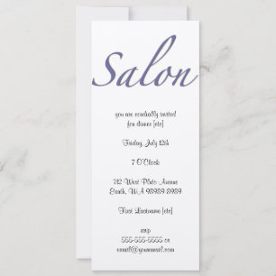 Salon Inbjudningar