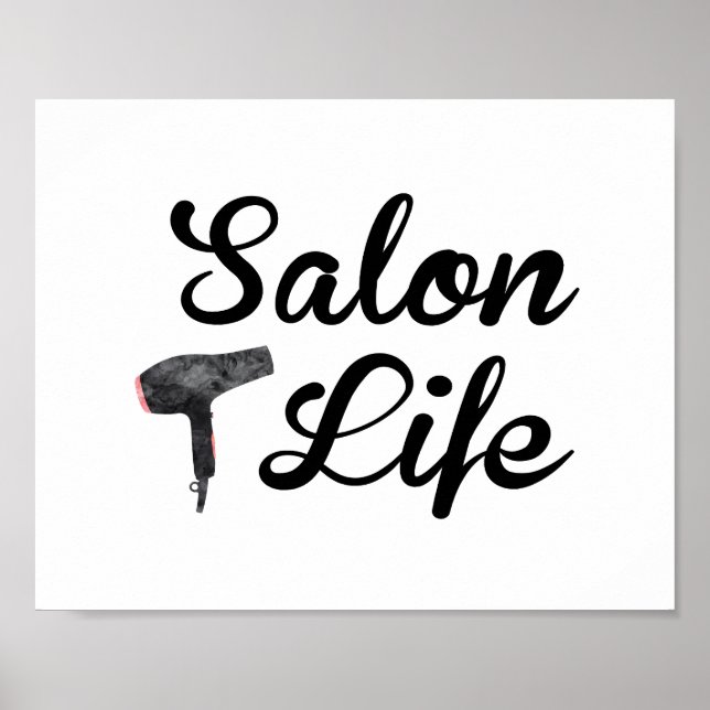 Salon Life Poster (Framsidan)