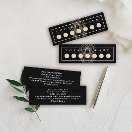 Salon Makeup Hair Nagel Mystic Tarot Celestial Lojalitetskort