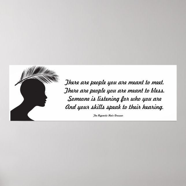 Salon Poster Motivering (Framsidan)