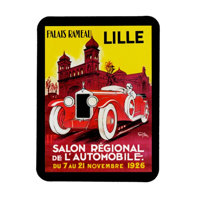 Salon Regional De L'Automobile ~ Lille Magnet (Vertikal)