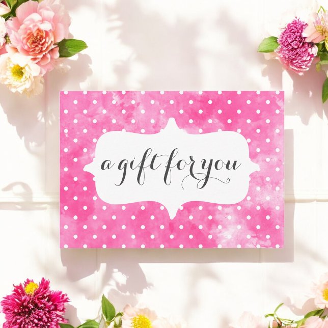 Salon Rosa White Gift Certificate (Skapare uppladdad)