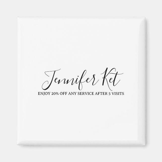 Salon spa business discount offer website visits a magnet (Framsidan)