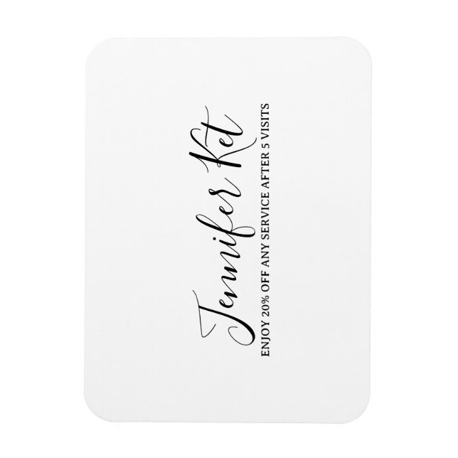 Salon spa business discount offer website visits a magnet (Vertikal)