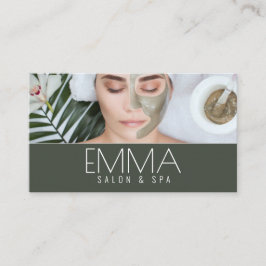 Salon & Spa Esthetician Visitkort