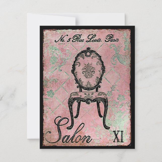 Salon XI ~ Inbjudan (Framsida)