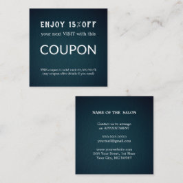 Salonförråd av lyxolja Silver Glitter Rabattkort