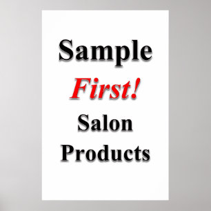 Salong Barbershop Affischer Sampleförsäljningsprod