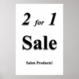 Salong Barbershop Affischer Två för en rea Produkt