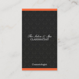 Salong Damask Color Bar Visitkort