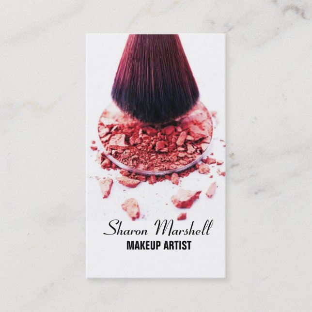 Salong för skönhet för Cosmetologist för Visitkort (Framsida)