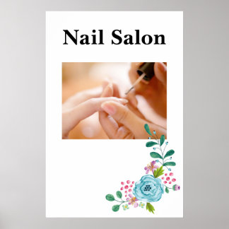 Salong Frisör Affischer Nagelsalong