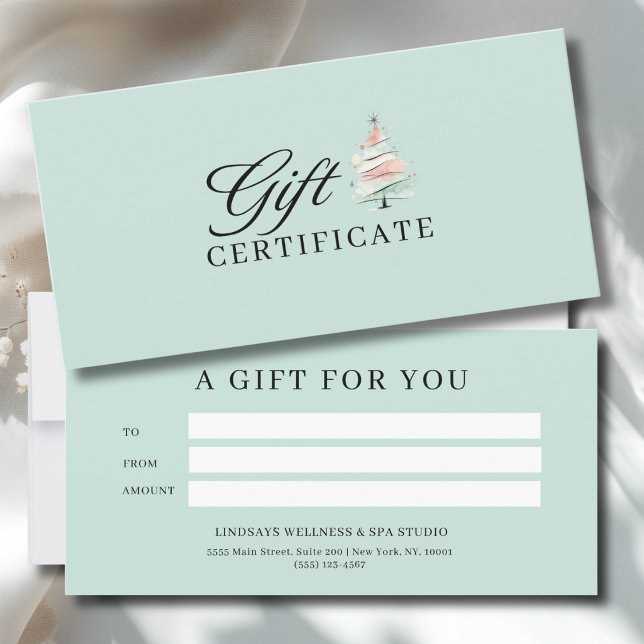 SALONG JULGRAN AFFÄRSINTYG  (SALON CHRISTMAS TREE BUSINESS CERTIFICATE)