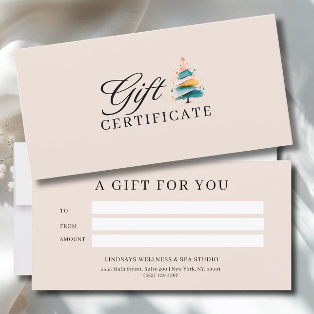 SALONG JULGRAN AFFÄRSINTYG  (SALON CHRISTMAS TREE BUSINESS CERTIFICATE)