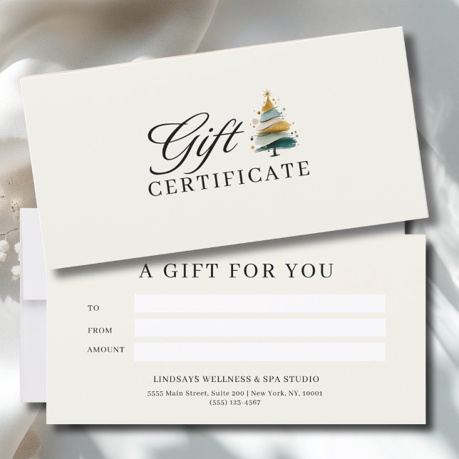SALONG JULGRAN AFFÄRSINTYG  (SALON CHRISTMAS TREE BUSINESS CERTIFICATE)