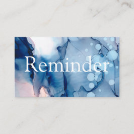 *~*salong & konstnärlig abstrakt för Spablåttchic Tidsbeställning Kort