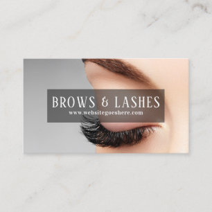 Salong Microblading, Ögonbryn, Permanent Smink Visitkort