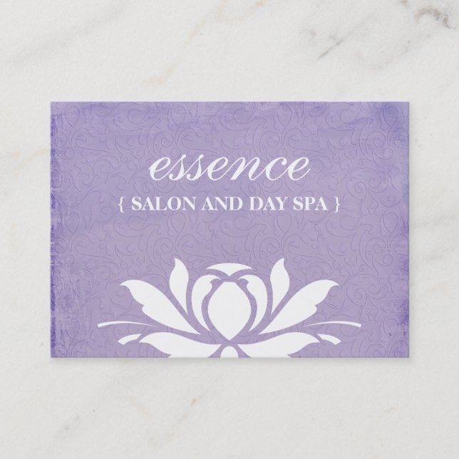 Salong- och dagSpavisitkortar Visitkort (Framsida)