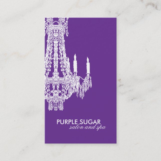 Salong- och Spavisitkort Visitkort (Framsida)