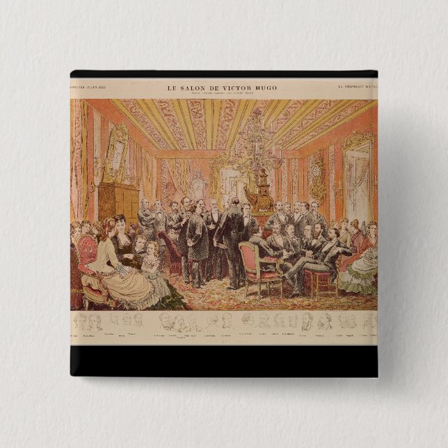 Salongen av Victor Hugo Knapp (Framsida)