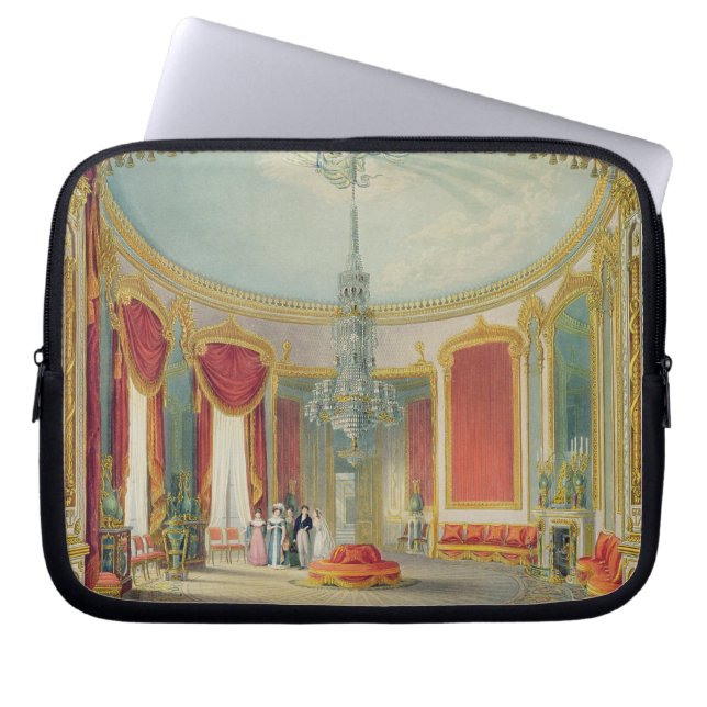 Salongen i dess slutfas från beskådar av Roen Laptop Sleeve (Framsidan)