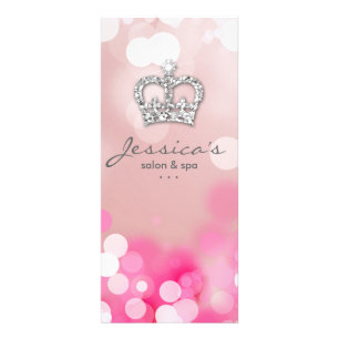 Salongmarknadsföring Cards rosa läppar & Reklamkort