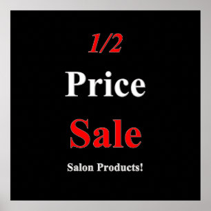 Salonproduktens Poster projektionsyta