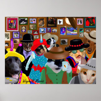 Saloon Figur 2 Poster