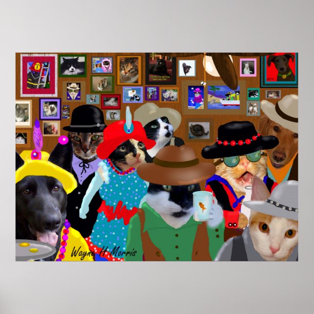 Saloon Figur 2 Poster (Framsidan)