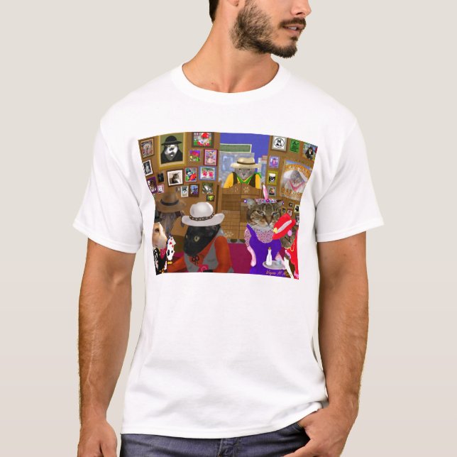 Saloon Figur 3 Tee Shirt (Framsida)