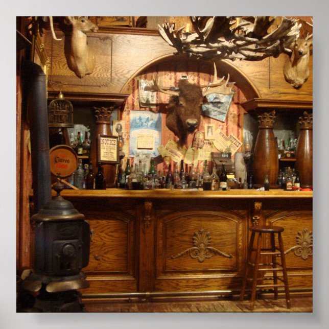 Saloon Poster (Framsidan)