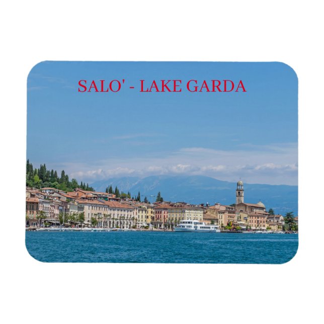 Salo'Sjö Garda-kylmagnet Magnet (Horisontell)